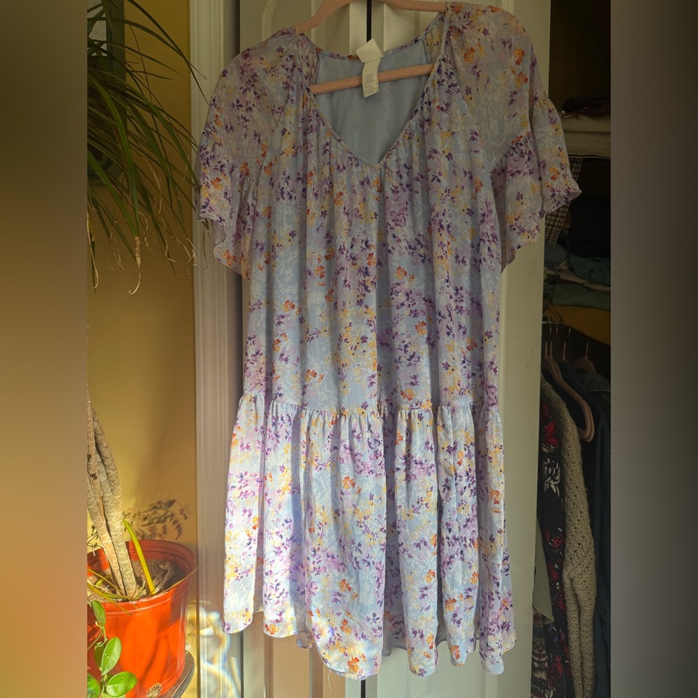Floral Flows Dress View 2